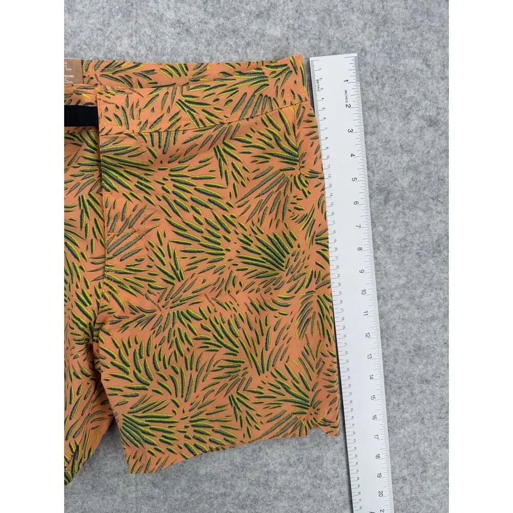 NWT PrAna Aura Glow Fronds Rock Shock Boardshorts Size 28